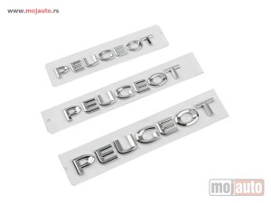 NOVI: delovi  Samolepljiv natpis oznaka Pezo Peugeot