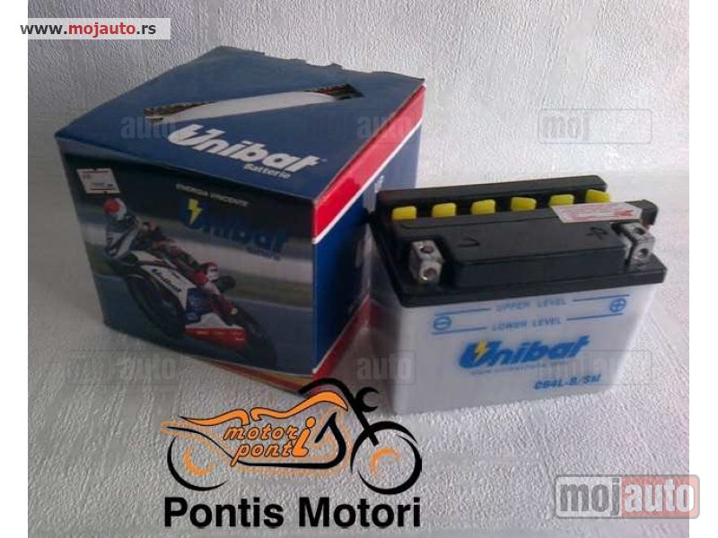 Glavna slika -  Akumulator za motocikl Unibat CB4L-B - MojAuto