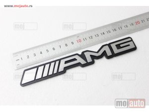 NOVI: delovi  AMG znak samolepljivi - aluminijum