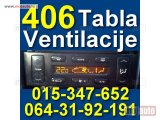 polovni delovi  406 Komandna Tabla za Ventilaciju i Grejanje Peugeot