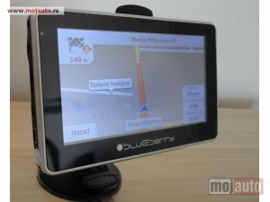 polovni delovi  GPS navigacija BLUEBERRY 4.3" MAPE 2024 u CENI od 60e