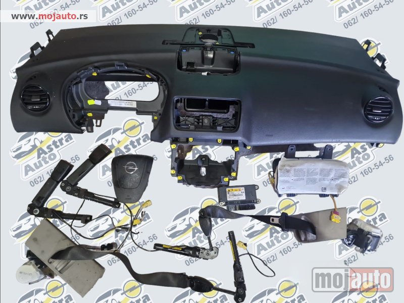 Glavna slika -  TAbla sa airbegovima Opel Meriva B - MojAuto