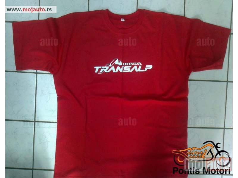 Glavna slika -  Majica Honda Transalp crvena - MojAuto