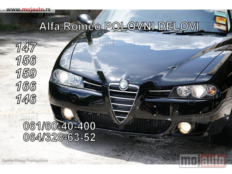 Glavna slika -  Alfa Romeo 159,147,156,166 DELOVI - MojAuto