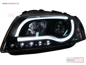 Glavna slika -  FAROVI Audi A3 Black 03-08 (real DRL, LED TUBE). - MojAuto
