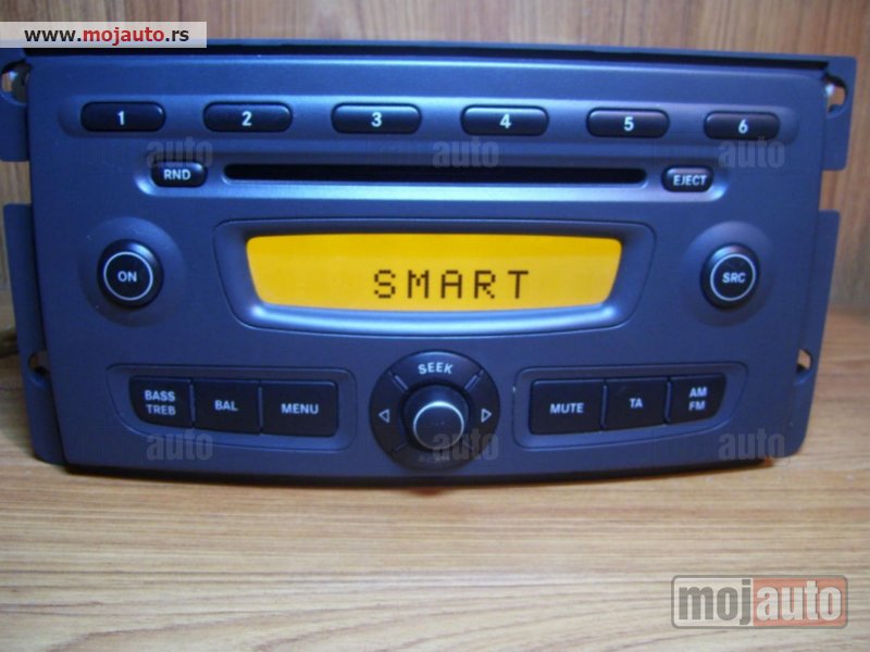 Glavna slika -   Smart ForTwo Fabricki cd mp3 radio - MojAuto