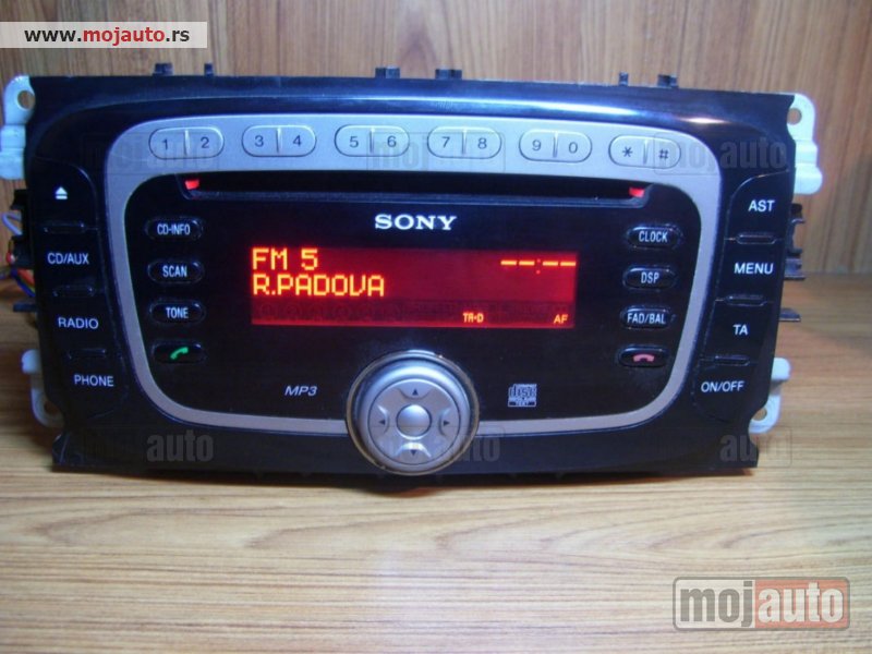 Glavna slika -  Ford mondeo focus CD MP3 radio SONY - MojAuto