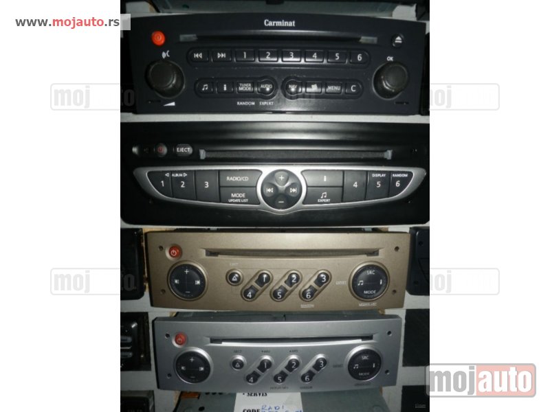 Glavna slika -  RENO cd mp3 radio NAVI - MojAuto