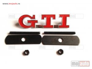 NOVI: delovi  GTI znak za prednju resetku