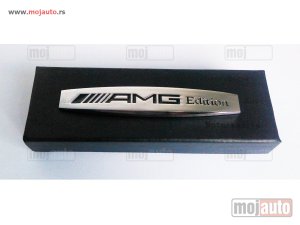 Glavna slika -  AMG metalni znak samolepljiv - MojAuto