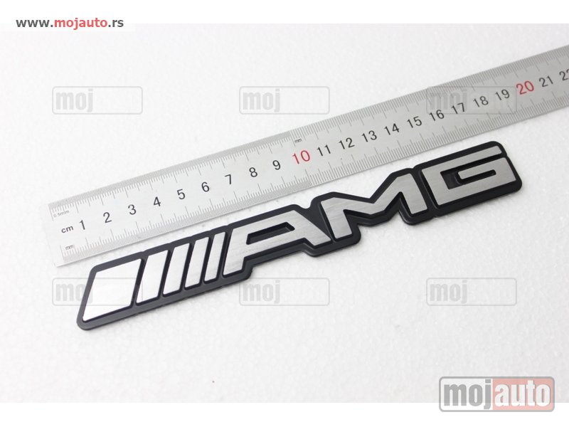 Glavna slika -  AMG znak samolepljivi - aluminijum - MojAuto