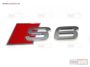 Glavna slika -  Audi S6 znak samolepljiv - MojAuto