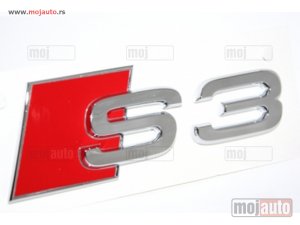 NOVI: delovi  Audi S3 znak samolepljiv