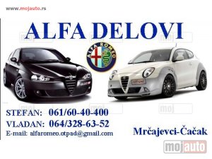 Glavna slika -  Alfa Romeo DELOVI - MojAuto