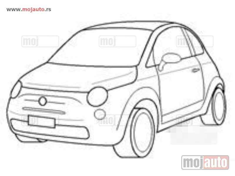 Glavna slika -  Fiat 500 novi delovi - MojAuto