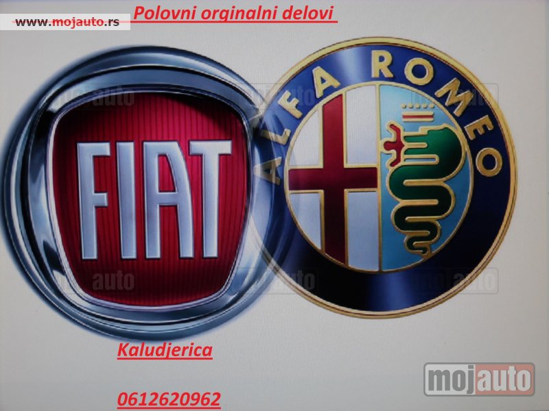 Glavna slika -  Polovni orginalni delovi za Alfu Romeo 147 156 i Fiat STilo  KALUDJERICA - MojAuto