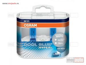 Glavna slika -  OSRAM H11 COOLBLUE HIPER BELA 5000K/50% JACE - MojAuto
