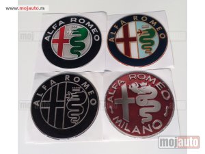 NOVI: delovi  3D stikeri Alfa Romeo - kvalitetni