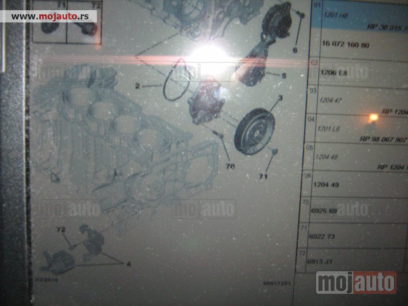 Glavna slika -  Citroen C4, C5 1.6THP, Elekticna Pumpa Vode, NOVO - MojAuto
