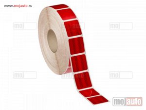 Glavna slika -  Reflektujuca traka za ciradu - crvena - MojAuto