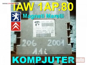 Glavna slika -  Kompjuter Magneti Magneti Marelli IAW 1AP,80 Peugeot 206 - MojAuto