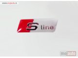NOVI: delovi  S line znak za volan - stiker