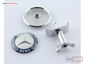 Glavna slika -  Mercedes znak za haubu - metalni - MojAuto
