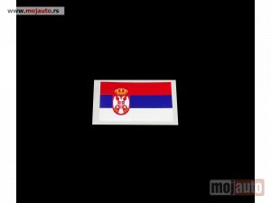 Glavna slika -  Nalepnica zastava Srbije - MojAuto