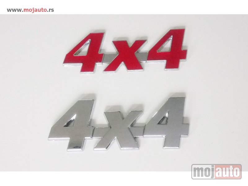 Glavna slika -  4x4 znak samolepljiv - MojAuto