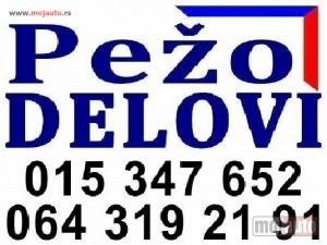 polovni delovi  Pezo DELOVI Peugeot 106 205 206 305 306 307 309 405 406 605 607 806 807 Partner Expert