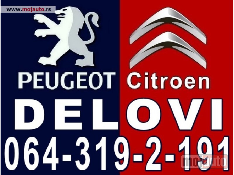 Glavna slika -  Pezo DELOVI Peugeot Citroen - MojAuto