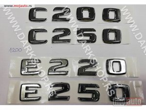 NOVI: delovi  auto oznake motora za mercedes: c200,c250. e200,e250. cena:1200 rsd/komad