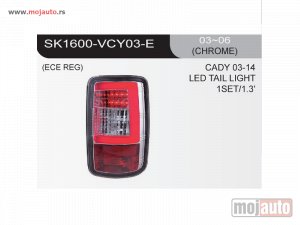 Glavna slika -  LED Stop svetla VOLKSWAGEN TOURAN,CADDY Red 03-06 - MojAuto