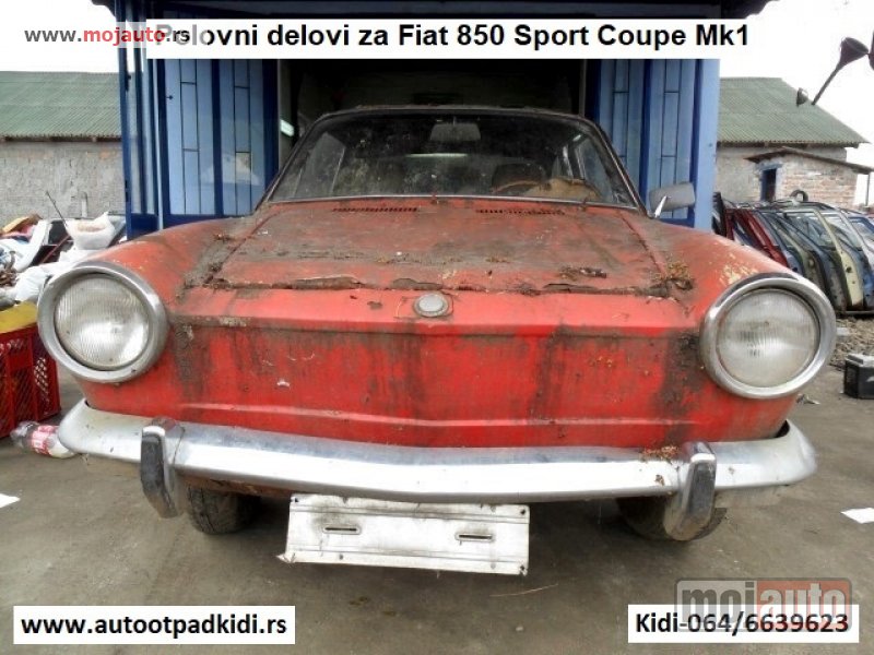 Glavna slika -  Polovni delovi za Fiat 850 Sport Coupe - MojAuto