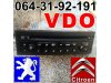 Slika 1 -  CD Radio VDO Pezo Peugeot Citroen - MojAuto