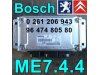 Slika 1 -  Kompjuter Bosch 96 474 805 80 Pežo Peugeot - MojAuto
