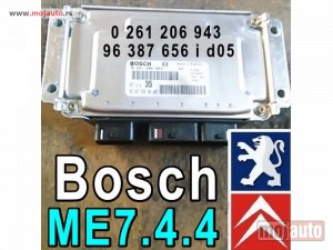 polovni delovi  Kompjuter Bosch ME7.4.4 Pežo 0 261 206 943 Peugeot Citroen 96 387 656 i d05