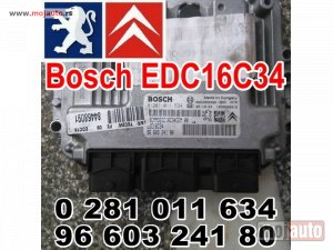 polovni delovi  KOMPJUTER Bosch EDC16C34 Pežo 307 1,6 hdi Peugeot 0 281 011 634 Citroen 96 603 241 80