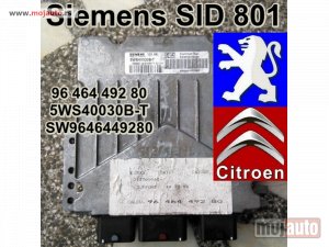 polovni delovi  KOMPJUTER Siemens SID 801 Pežo 96 464 492 80 Peugeot Citroen