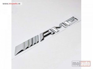 NOVI: delovi  AMG metalni znak za gepek Mercedes