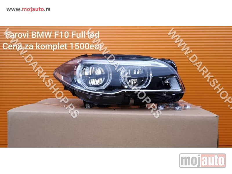 Glavna slika -  bmw f10 full led farovi od 12-16.  cena:1500 eura/par. - MojAuto