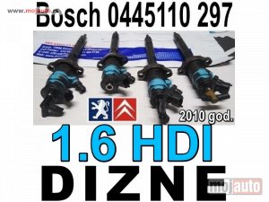 Glavna slika -  DIZNE Bosch 0445110 297 Pežo 1,6 HDI Peugeot Citroen 2010god - MojAuto