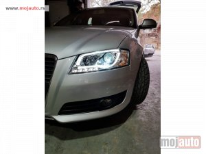 Glavna slika - Devil Eye farovi AUDI A3 Hrom 08-11 LED TUBE!!! - MojAuto