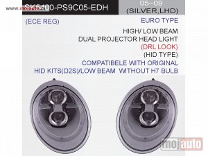 Glavna slika - Devil Eye farovi PORSCHE 997 BLACK (911 &CARRERA) 05-09, LED TUBE!!! - MojAuto