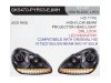 Slika 1 -  Devil Eye farovi PORSCHE CAYENNE BLACK MK1 03-07, LED INDICATOR!!! - MojAuto