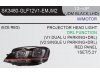 Slika 3 -  Devil Eye farovi GOLF 7 BLACK, RED LINE 12-UP DRL !!! - MojAuto