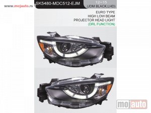 NOVI: delovi  Devil Eye farovi MAZDA CX-5 BLACK,HROM 12-15 LED TUBE !!!