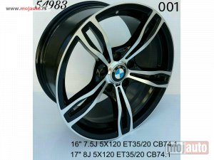 Glavna slika -  16 alufelne bmw 5x120/7,5jota/et35/cb 72,6. model broj:1. - MojAuto