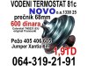 Slika 1 -  NOVO 600 dinara VODENI TERMOSTAT 81c Pežo Citroen Peugeot 1,9TD - MojAuto