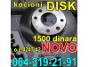 Slika 1 -  DISKOVI kočioni NOVO 1500 din.Peugeot 106 205 206 306 309 Pežo Citroen Saxo Xsara - MojAuto